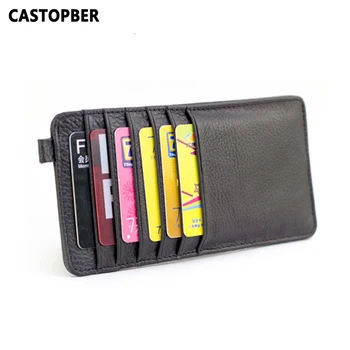 First Layer Of Cowhide 100% Genuine Leather 12 Card Slots Business Card Holders Wallet Credit ID Card Holder Unisex Women Purse
First Layer Of Cowhide 100% Genuine Leather 12 Card Slots Business Card Holders Wallet Credit ID Card Holder Unisex Women Purse