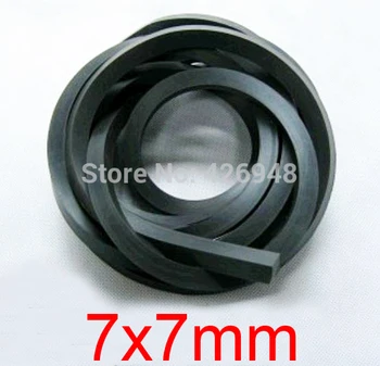 NEW 7x7mm 7mm Fluorine rubber strip,fluororubber bar,FKM FPM Viton sealing strip oil acid and alkali resistance heat-resistant
NEW 7x7mm 7mm Fluorine rubber strip,fluororubber bar,FKM FPM Viton sealing strip oil acid and alkali resistance heat-resistant