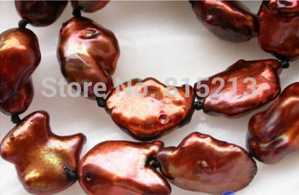 ddh001449 A++ 17" 17mm coffee baroque keshi reborn pearl necklace 14KGP 28% Discount
ddh001449 A++ 17" 17mm coffee baroque keshi reborn pearl necklace 14KGP 28% Discount