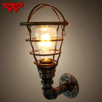 American industrial porch stairs corridor balcony lamps and lanterns of European antique retro restaurant bar conduit wall lamp
American industrial porch stairs corridor balcony lamps and lanterns of European antique retro restaurant bar conduit wall lamp