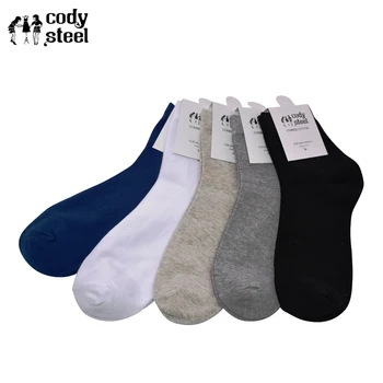 Cody Steel Casual Socks Man Breathable Comfortable Men Cotton Socks Absorb Sweat Fashion Business Male Socks 5pairs(Fit 39-43)
Cody Steel Casual Socks Man Breathable Comfortable Men Cotton Socks Absorb Sweat Fashion Business Male Socks 5pairs(Fit 39-43)