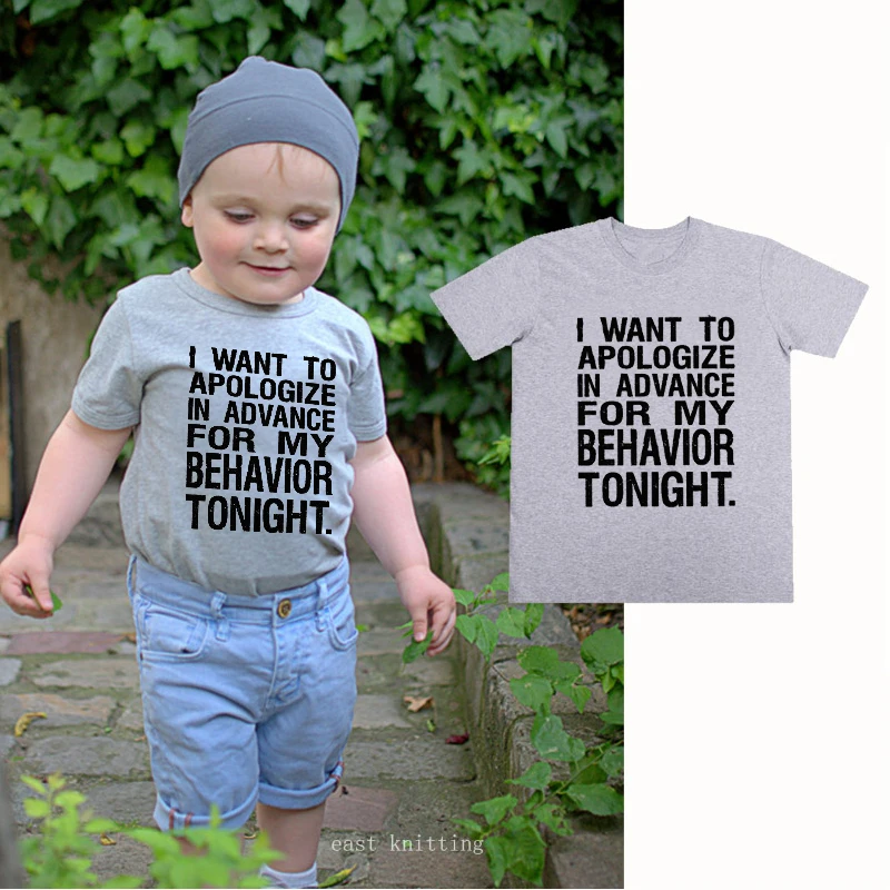 DERMSPE 2019 New Kids Girls Boys Cute Cotton Short Sleeve Letter Print Clothes Cute Children Tops Kids Baby BreathableT-shirt
DERMSPE 2019 New Kids Girls Boys Cute Cotton Short Sleeve Letter Print Clothes Cute Children Tops Kids Baby BreathableT-shirt