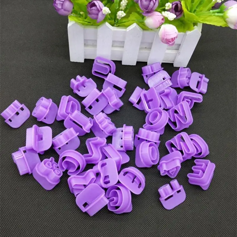 New 40pcs Alphabet Number Letter DIY Character Fondant Cake Decorating Set Icing Cutter Mold Moulds Cake Baking Tools Decor
New 40pcs Alphabet Number Letter DIY Character Fondant Cake Decorating Set Icing Cutter Mold Moulds Cake Baking Tools Decor