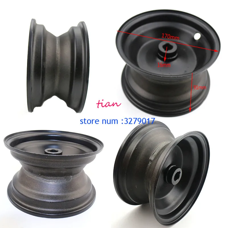 6 inch rims front wheel hub accessories use 145/70-6 tyres tires for 50cc 110cc ATV Go Kart Buggy Razor Scooter
6 inch rims front wheel hub accessories use 145/70-6 tyres tires for 50cc 110cc ATV Go Kart Buggy Razor Scooter