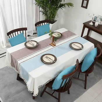 Simanfei Table Cloth Fresh Household Cotton and Linen Tablecloth Rectangular Modern Waterproof and Oil-proof Washable Tablecloth
Simanfei Table Cloth Fresh Household Cotton and Linen Tablecloth Rectangular Modern Waterproof and Oil-proof Washable Tablecloth
