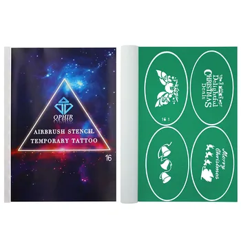 OPHIR 100x Pattern Airbrush Stencils Christmas Glitter Tattoo Temporary Tattoo Body Paint Templates for Children_STE16
OPHIR 100x Pattern Airbrush Stencils Christmas Glitter Tattoo Temporary Tattoo Body Paint Templates for Children_STE16