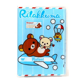 ALIEME Travel Card Passport Holder Case Top Quality Fashion Passport Cover Holder Cute Cartoon Rilakkuma PVC ID Holders 14*9.6cm
ALIEME Travel Card Passport Holder Case Top Quality Fashion Passport Cover Holder Cute Cartoon Rilakkuma PVC ID Holders 14*9.6cm