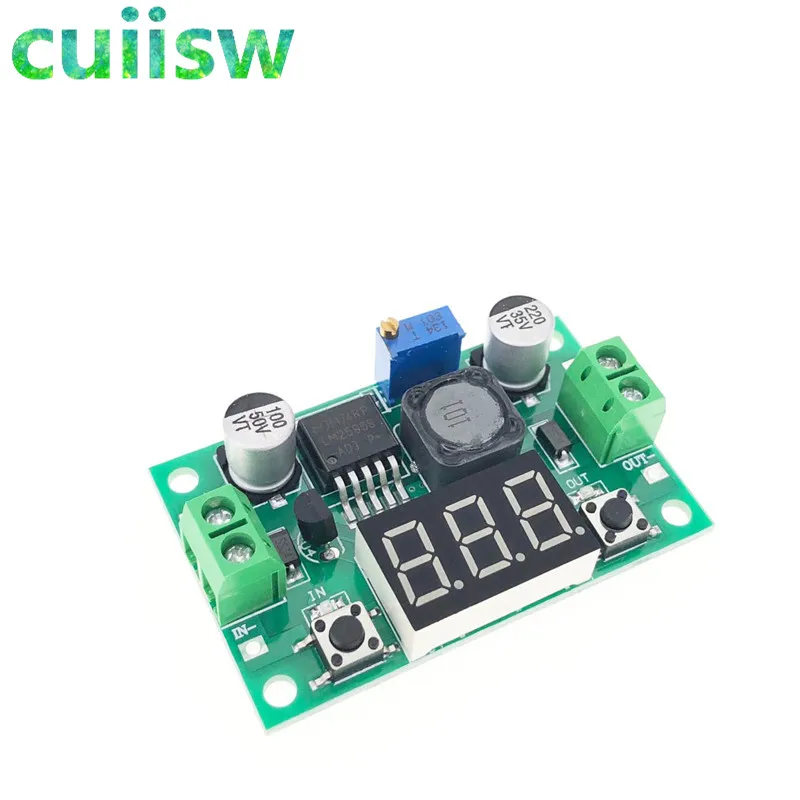 LM2596S LM2596 DC 4.0~40 to 1.3-37V Adjustable Step-Down Power Module + LED Voltmeter DC-DC module
LM2596S LM2596 DC 4.0~40 to 1.3-37V Adjustable Step-Down Power Module + LED Voltmeter DC-DC module