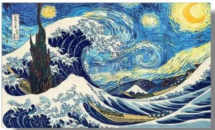 katsushika hokusai The Great Wave at Kanagawa Vincent Willem van Gogh Art Wall Decor Silk Print Poster
katsushika hokusai The Great Wave at Kanagawa Vincent Willem van Gogh Art Wall Decor Silk Print Poster