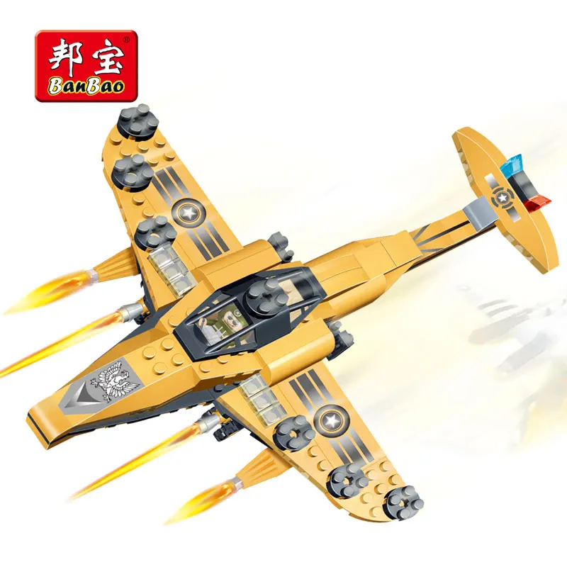BanBao Military Lightning Airplane Fighter Building Blocks Educational Bricks Toy Model 8237 Children Kids Compatible With legoe
BanBao Military Lightning Airplane Fighter Building Blocks Educational Bricks Toy Model 8237 Children Kids Compatible With legoe