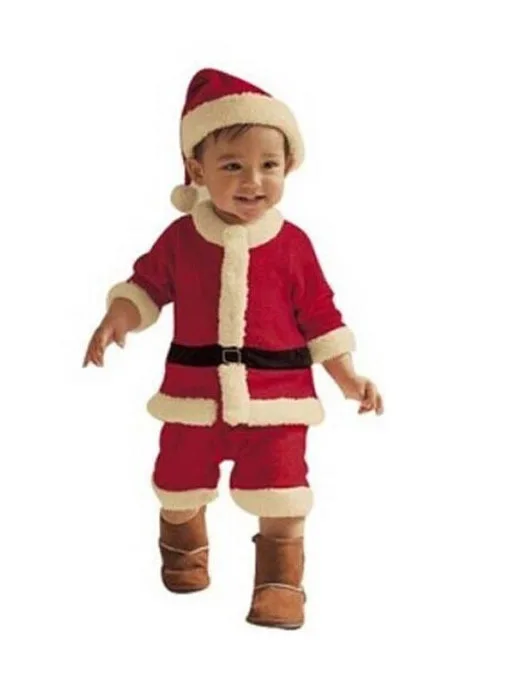 Christmas new boys and girls high quality red hooded suit dress skirt | Детская одежда и обувь