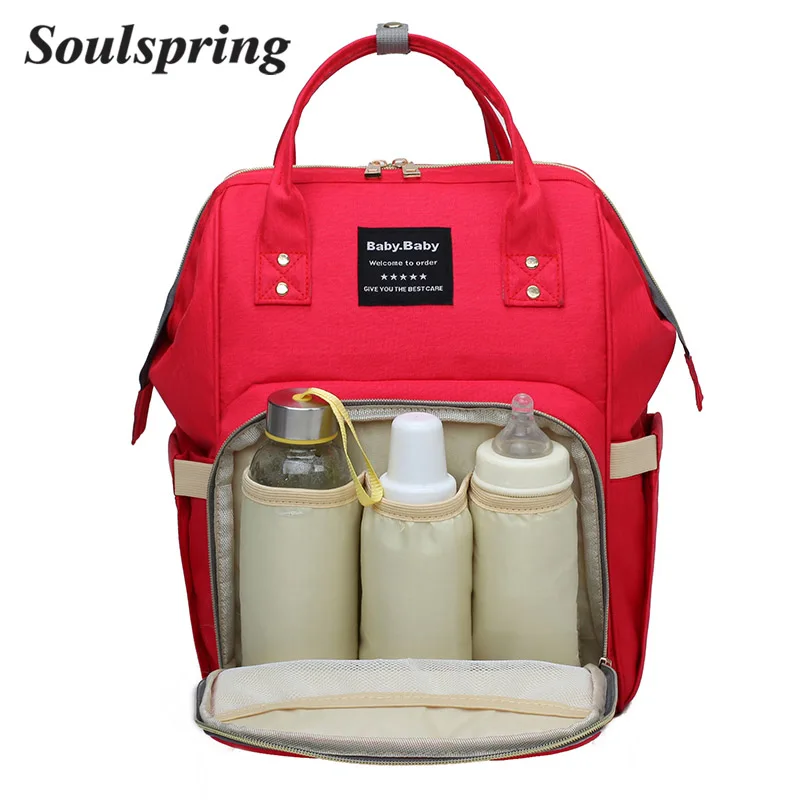 Brand Designer Fashion Mummy Maternity Nappy Bag Large Capacity Baby Diaper Bag Travel Backpack Nursing Bag For Baby Care 2018
Brand Designer Fashion Mummy Maternity Nappy Bag Large Capacity Baby Diaper Bag Travel Backpack Nursing Bag For Baby Care 2018