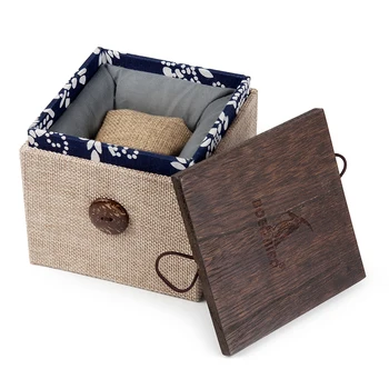 BOBO BIRD High Quality National Style Watch Wooden Boxes Linen Cloth Jewelry Set Storage Case Square Box
BOBO BIRD High Quality National Style Watch Wooden Boxes Linen Cloth Jewelry Set Storage Case Square Box