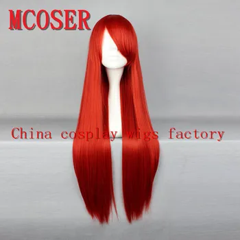 MCOSER 101# Adult Red Long Straight Cosplay Wig FAIRY TAIL Elza Scarlet Woman Wig Party
MCOSER 101# Adult Red Long Straight Cosplay Wig FAIRY TAIL Elza Scarlet Woman Wig Party