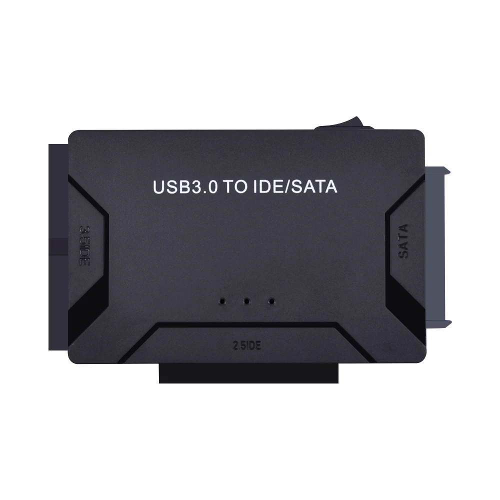 CHIPAL SATA to USB IDE Adapter 3 in 1 SATA to USB 3.0 IDE Data Converter for 2.5 3.5 Optical Drive HDD SSD With Power Cable
CHIPAL SATA to USB IDE Adapter 3 in 1 SATA to USB 3.0 IDE Data Converter for 2.5 3.5 Optical Drive HDD SSD With Power Cable
