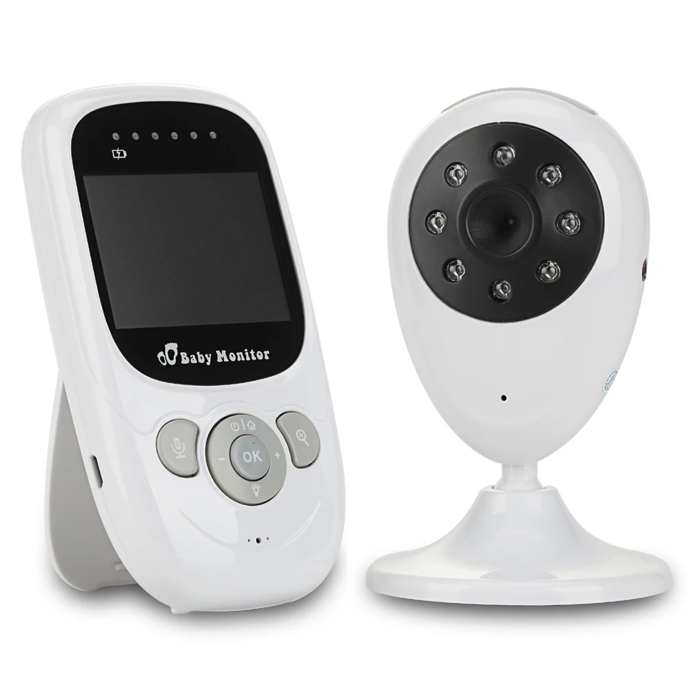2.4G wireless digital baby monitor room temperature monitoring music player voice control baby monitor SP880
2.4G wireless digital baby monitor room temperature monitoring music player voice control baby monitor SP880