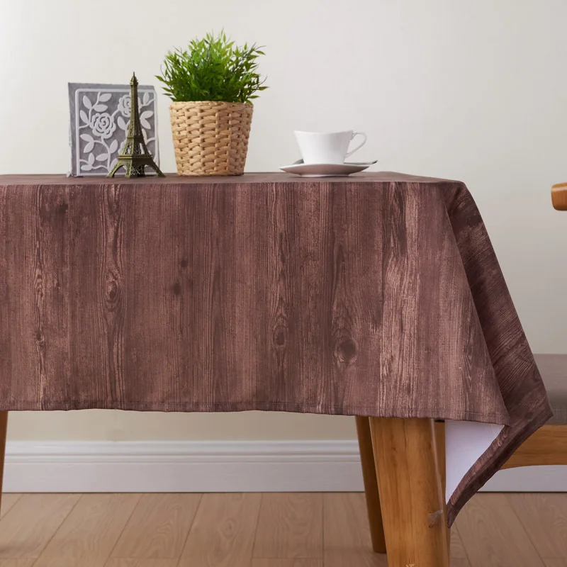 SunnyRain 1-Piece Retro Wood Grain Thick Tablecloth For Dinner Water Resistance Table Cloth Rectangle Table Cover For Tea Table
SunnyRain 1-Piece Retro Wood Grain Thick Tablecloth For Dinner Water Resistance Table Cloth Rectangle Table Cover For Tea Table