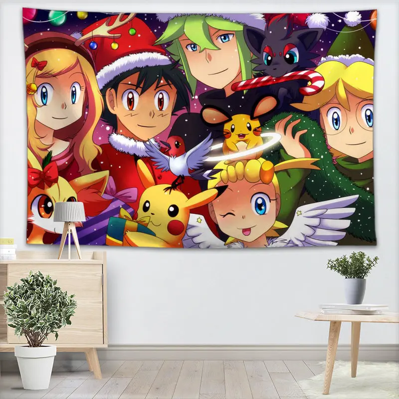 Wall Tapestry Pokemon Tapestries Wall Hanging Show Piece For Home Decor Wall Carpet Beach Throw Rug Blanket Yoga Mat
Wall Tapestry Pokemon Tapestries Wall Hanging Show Piece For Home Decor Wall Carpet Beach Throw Rug Blanket Yoga Mat