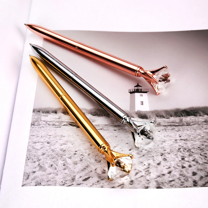 Jonvon Satone 15 Pcs Ball Point Pen New Arrival Big Gem Metal Crystal Pen Ballpoint Pens School Stationery For Writing Wholesale
Jonvon Satone 15 Pcs Ball Point Pen New Arrival Big Gem Metal Crystal Pen Ballpoint Pens School Stationery For Writing Wholesale