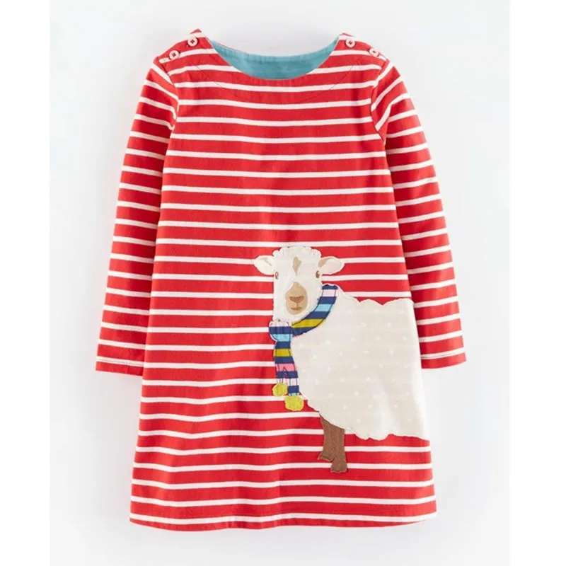 Girls Dresses Long Sleeve Spring/Autumn Kids Dress Girls Clothes Robe Enfant Animal Appliques Princess Costumes Children Clothes
Girls Dresses Long Sleeve Spring/Autumn Kids Dress Girls Clothes Robe Enfant Animal Appliques Princess Costumes Children Clothes