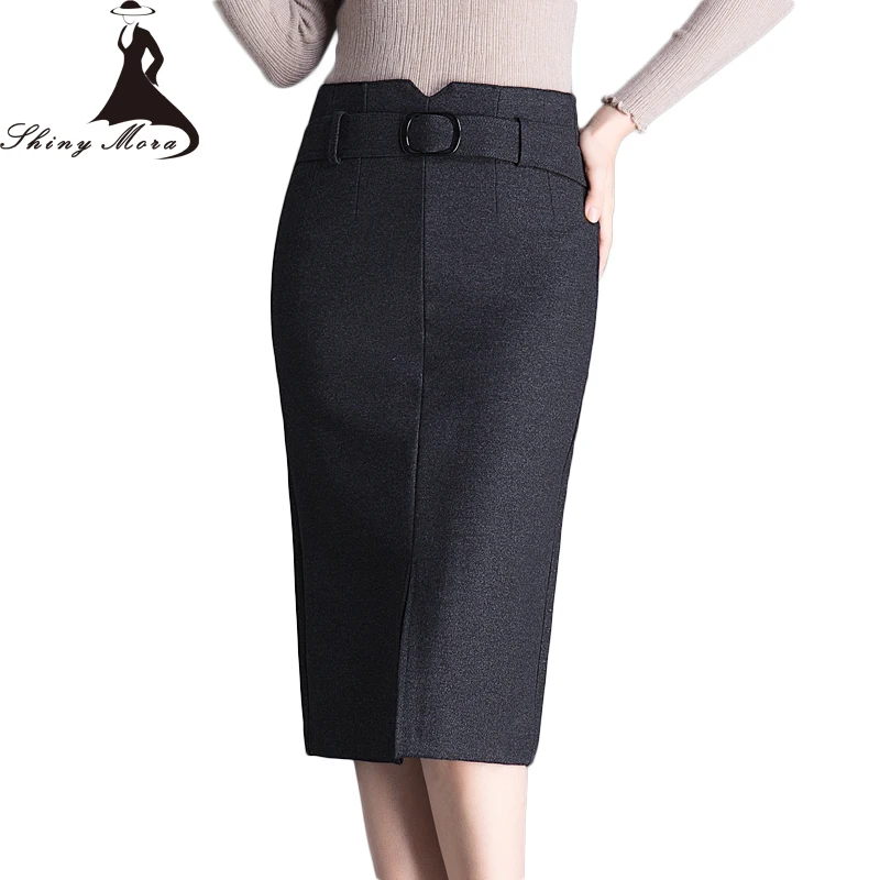SHINYMORA Winter Warm Knee Length Skirts for Women High Waist Slim Pencil Skirt Plus Size Fashion Bodycon Skirts OL Sexy Skirt
SHINYMORA Winter Warm Knee Length Skirts for Women High Waist Slim Pencil Skirt Plus Size Fashion Bodycon Skirts OL Sexy Skirt