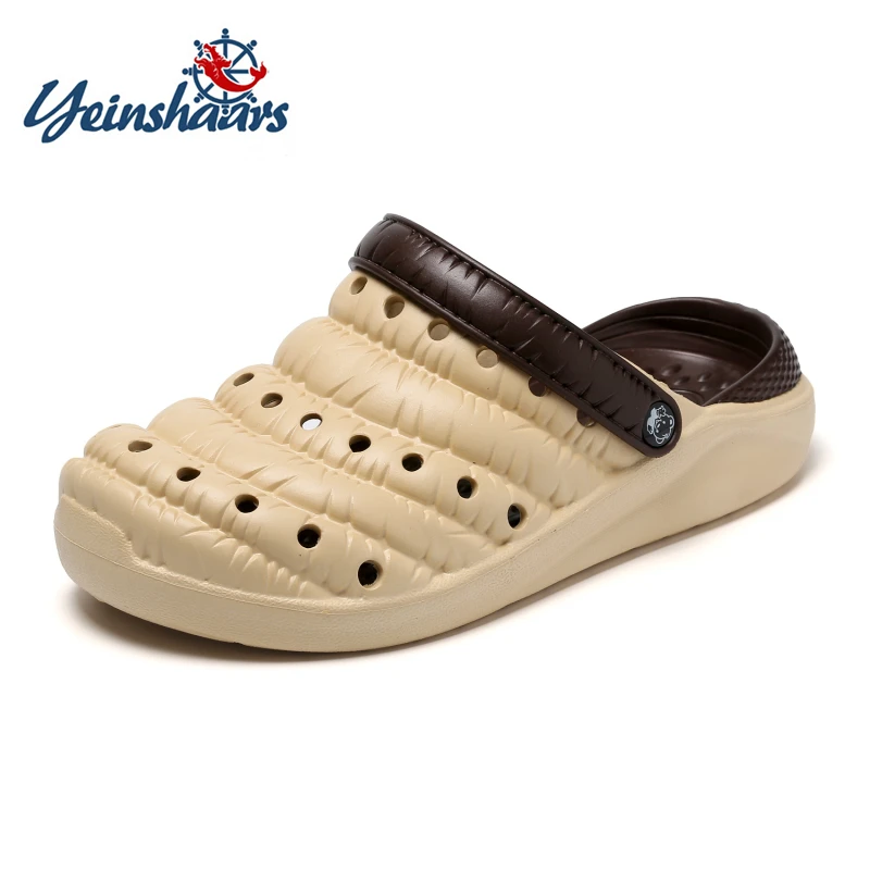 YEINSHAARS New Men Sandals Summer Slippers Fashion Beach Sandals Men Hollow Shoes Couple Breathable Sandals Big Size 36-45
YEINSHAARS New Men Sandals Summer Slippers Fashion Beach Sandals Men Hollow Shoes Couple Breathable Sandals Big Size 36-45