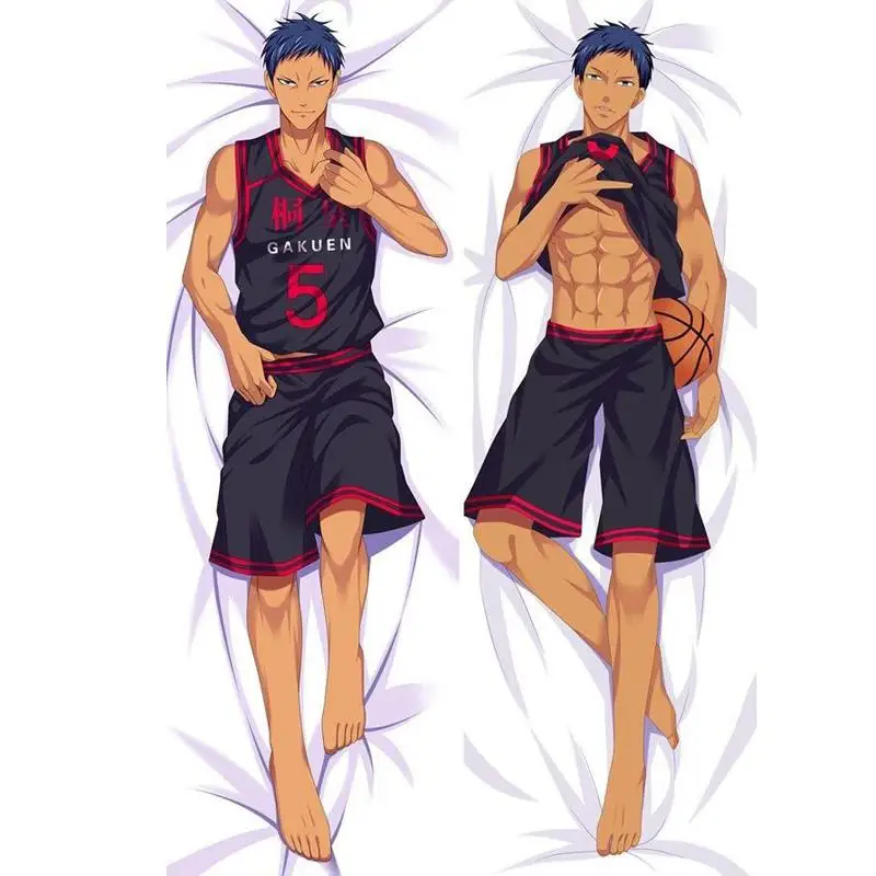 New Japanese Anime Kuroko no Basuke Aomine Daiki Male Throw Otaku Dakimakura Gifts Bedding Hugging Body Pillow Case 150x50 CM
New Japanese Anime Kuroko no Basuke Aomine Daiki Male Throw Otaku Dakimakura Gifts Bedding Hugging Body Pillow Case 150x50 CM