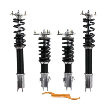 24 Ways Adj. Damper Camber +Height Coilovers for Subaru Impreza WRX/STI 2002-2007 Coilover Suspension Shock Absorber
24 Ways Adj. Damper Camber +Height Coilovers for Subaru Impreza WRX/STI 2002-2007 Coilover Suspension Shock Absorber