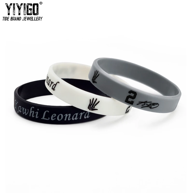 1Pieces Collector's Edition Kawhi Leonard No. 2 Signature palm Silicone Bracelet Men Student Lovers Basketball Sporty Wristband
1Pieces Collector's Edition Kawhi Leonard No. 2 Signature palm Silicone Bracelet Men Student Lovers Basketball Sporty Wristband