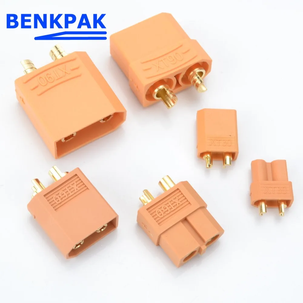 BENKPAK Flame retardancy XT30 XT60 XT90 Plug Male Female Bullet Connector Plugs For RC Lipo Battery Connectors
BENKPAK Flame retardancy XT30 XT60 XT90 Plug Male Female Bullet Connector Plugs For RC Lipo Battery Connectors
