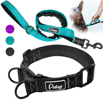 Reflective Dog Collar and Leash Set Nylon Pet Puppy Collars Dogs Leash Waliking Training Leash for Medium Large Dogs Pitbull
Reflective Dog Collar and Leash Set Nylon Pet Puppy Collars Dogs Leash Waliking Training Leash for Medium Large Dogs Pitbull