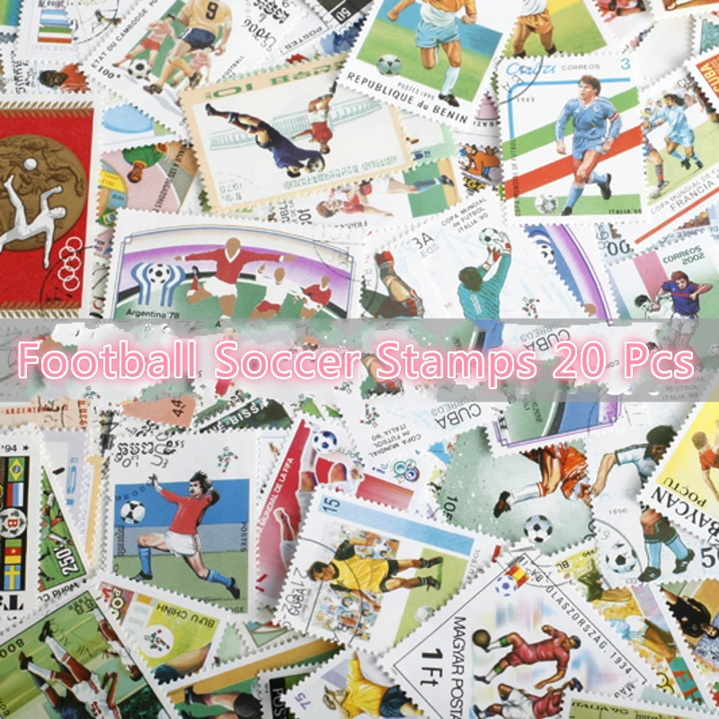 20Pcs/Lot Football Soccer Games Stamps All Different From Many Countries NO Repeat Marked Postage Stamps Collecting
20Pcs/Lot Football Soccer Games Stamps All Different From Many Countries NO Repeat Marked Postage Stamps Collecting