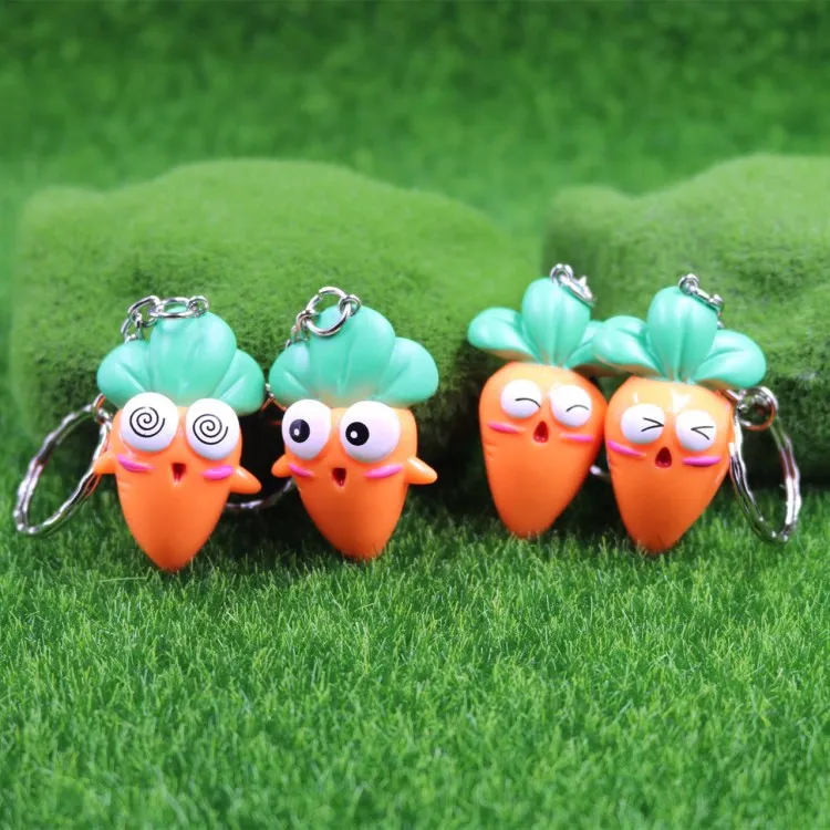Cute Carrot Face Big Eyes Keychain Cartoon Doll Key Chain For Women Men Children Party Jewelry Birthday Gifts Daily Accossary
Cute Carrot Face Big Eyes Keychain Cartoon Doll Key Chain For Women Men Children Party Jewelry Birthday Gifts Daily Accossary