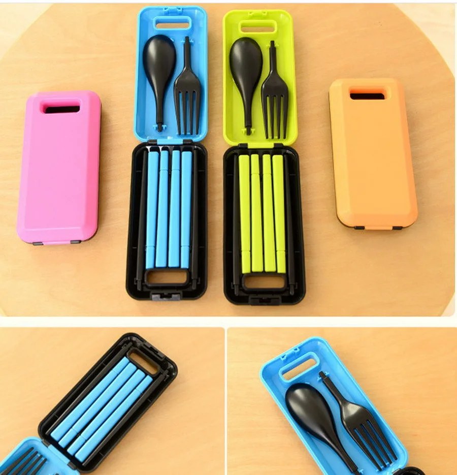 DHL 50set Portable Travel Dinnerware Set Korean Stylish Tableware Folding Cutlery Fork Chopsticks Set
DHL 50set Portable Travel Dinnerware Set Korean Stylish Tableware Folding Cutlery Fork Chopsticks Set