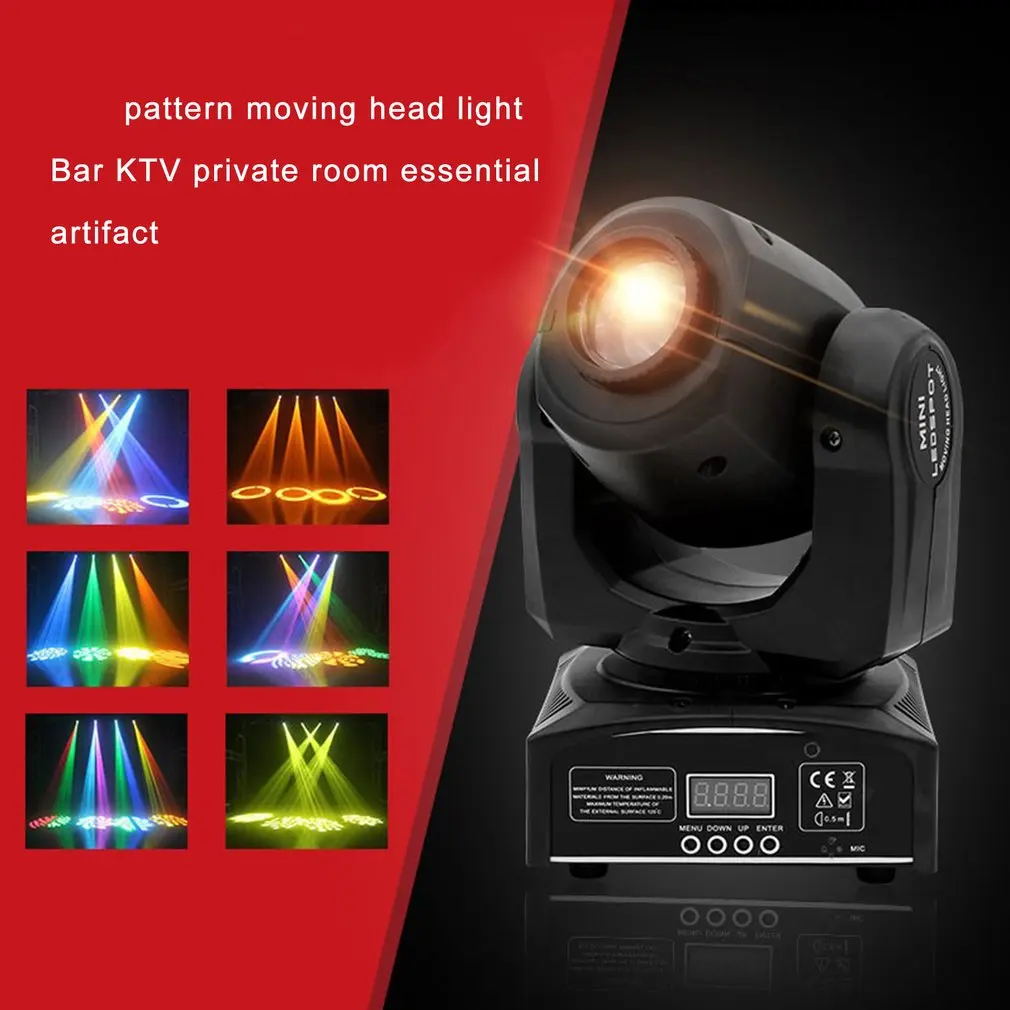 Stage Effect Lamp Total Rotating Moving Head By Sound Activated Master-slave Auto Running 10/30/60W Channels for KTV Club Party
Stage Effect Lamp Total Rotating Moving Head By Sound Activated Master-slave Auto Running 10/30/60W Channels for KTV Club Party
