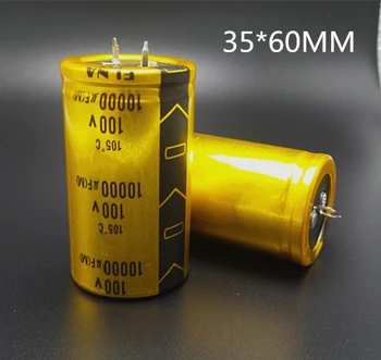 5pcs/lot 100v 10000UF High Frequency Low ESR Amplifier power audio filter electrolytic capacitor size 35*60MM 10000uf100v 20%
5pcs/lot 100v 10000UF High Frequency Low ESR Amplifier power audio filter electrolytic capacitor size 35*60MM 10000uf100v 20%
