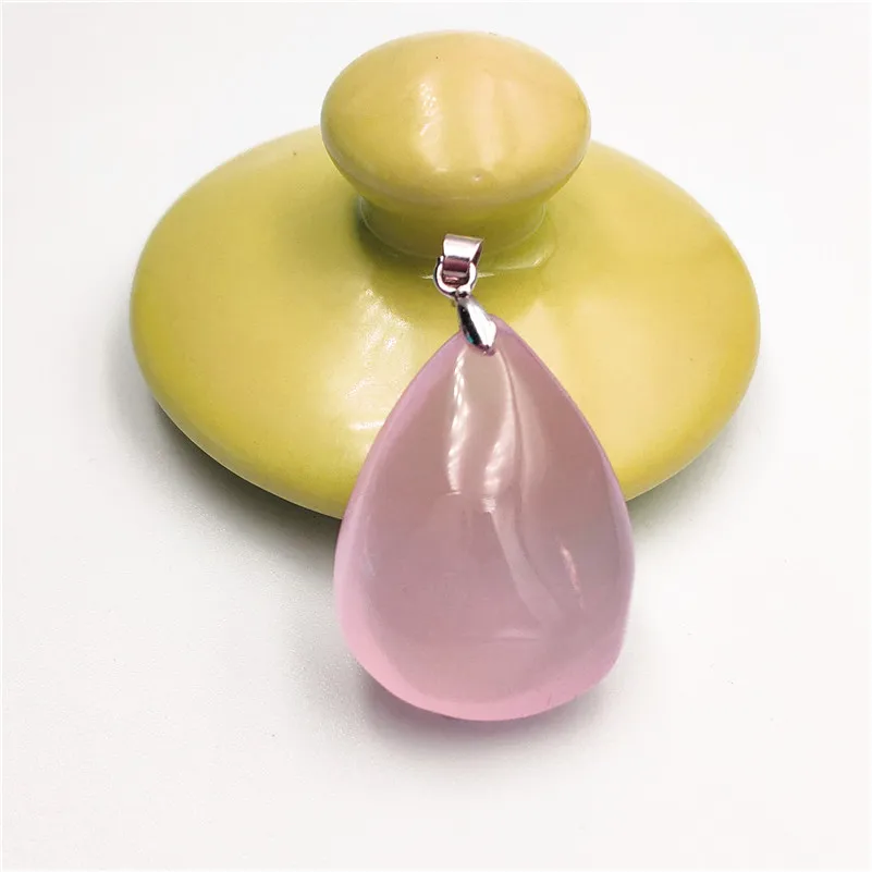 Rose Quartz Pendant Clear Mozambique (2)
