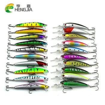 HENGJIA 20PCS 2 Mixed Models Fishing Lures Set 20 Colors Minnow Fishing Hard Baits Bass Crankbait Sharp Hooks Fishing Tackle
HENGJIA 20PCS 2 Mixed Models Fishing Lures Set 20 Colors Minnow Fishing Hard Baits Bass Crankbait Sharp Hooks Fishing Tackle