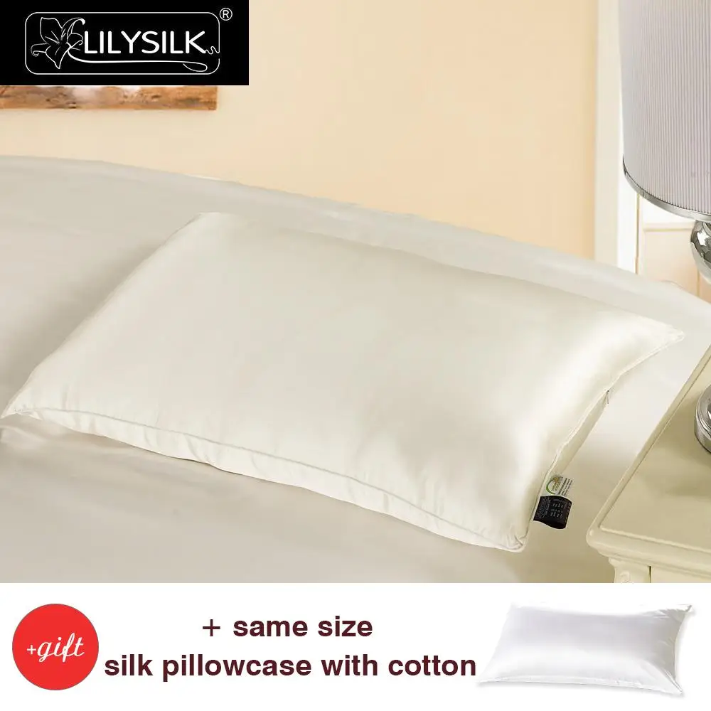 Lilysilk Silk Filled Fitted Pillow Silk Shell 100% Silk Filling Pillows Free shipping
Lilysilk Silk Filled Fitted Pillow Silk Shell 100% Silk Filling Pillows Free shipping