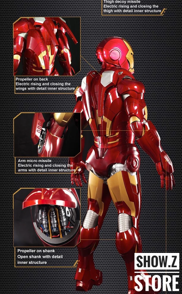 iron man mk7 wearable armour