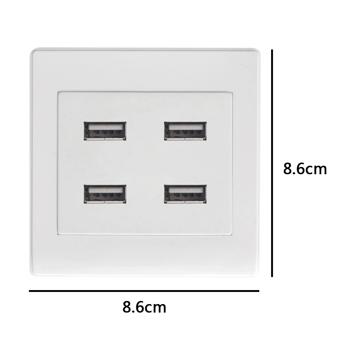 Marsnaska DC 4 Ports USB Electric Wall Charger 5V 3.1A Station Socket Power Outlet Panel Plate Switch Supply Adapter Plug
Marsnaska DC 4 Ports USB Electric Wall Charger 5V 3.1A Station Socket Power Outlet Panel Plate Switch Supply Adapter Plug