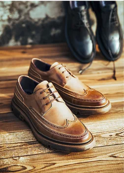 Free shipping.Mens genuine leather shoes,Casual Block carved men's shoes.quality vintage leather shoes.Head skin.business shoes
Free shipping.Mens genuine leather shoes,Casual Block carved men's shoes.quality vintage leather shoes.Head skin.business shoes