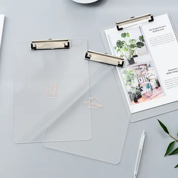 1pcs Korean creative stationery Acrylic transparent board clip series
1pcs Korean creative stationery Acrylic transparent board clip series