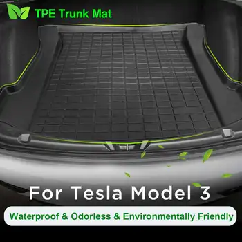 NEW Floor Mats TPE Rear Trunk Floor Mat Black Thermoplastic Elastomer Cargo Liner Rear Tray Mat for Tesla Model 3
NEW Floor Mats TPE Rear Trunk Floor Mat Black Thermoplastic Elastomer Cargo Liner Rear Tray Mat for Tesla Model 3