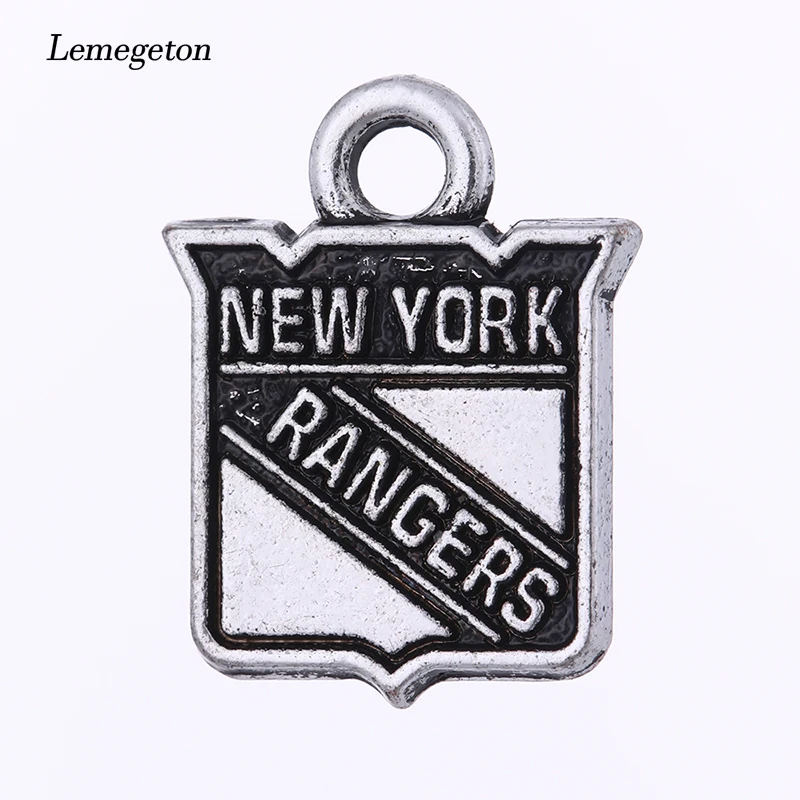 Lemegeton 20pcs Antique silver NFL Team Logo New York Rangers Charms Football Rugby charms
Lemegeton 20pcs Antique silver NFL Team Logo New York Rangers Charms Football Rugby charms