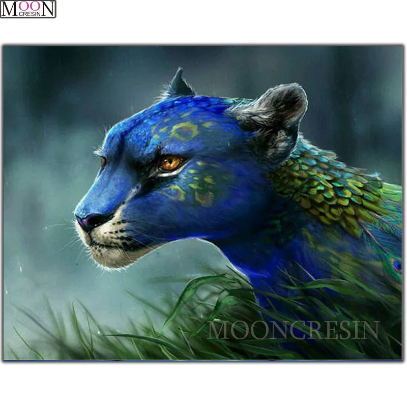 DIY 5D Diamond Painting Cross Peacock Leopard Diamond Embroidery Square Drill Diamond Mosaic Decoration Animals Rhinestones Gift
DIY 5D Diamond Painting Cross Peacock Leopard Diamond Embroidery Square Drill Diamond Mosaic Decoration Animals Rhinestones Gift