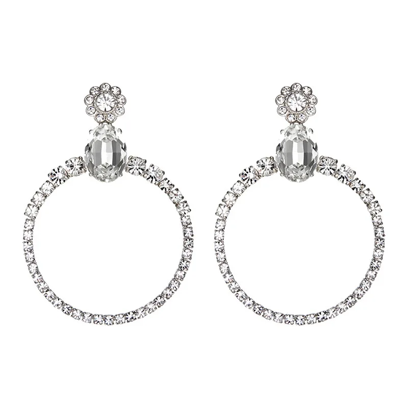 2019 Fashion Big Circle Smooth Rhinestone Large Earring Women Hyperbole Ear Metal Drop Earrings For Women Jewelry
2019 Fashion Big Circle Smooth Rhinestone Large Earring Women Hyperbole Ear Metal Drop Earrings For Women Jewelry