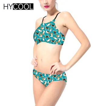 HYCOOL Women Sexy Bikini Beagles Pet Dog Printing Swimsuit Woman Swimwear Bikini Set 2019 Floral Ladies Swimwear Bathing Suits
HYCOOL Women Sexy Bikini Beagles Pet Dog Printing Swimsuit Woman Swimwear Bikini Set 2019 Floral Ladies Swimwear Bathing Suits