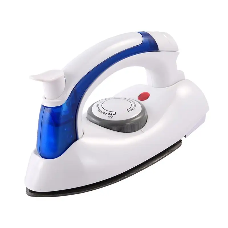 700W Garment Electric Iron Handheld Mini Steam Iron Temperature Control Clothes Flatiron Wired Ironing Machine Travel Home Use