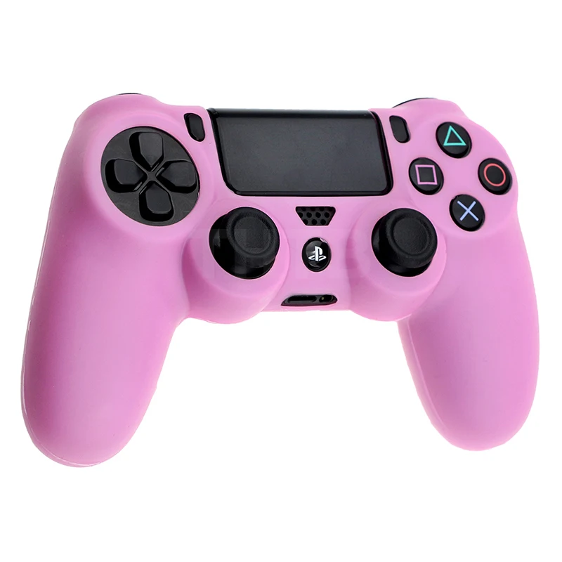 Оптовая дешевая цена розовый мягкий силиконовый чехол для Playstation PS4 игровой